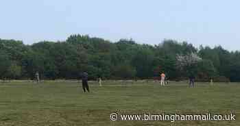 Lockdown fears as groups spotted exercising and playing cricket
