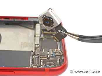 iPhone SE iFixit teardown reveals familiar camera sensor     - CNET