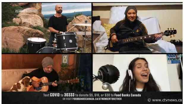 Canadian stars unite in 'Stronger Together' COVID-19 broadcast benefit