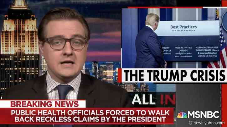 MSNBC Host Torches Trump’s ‘Pathological Narcissistic Propaganda Show’ as Daily Briefings Evaporate