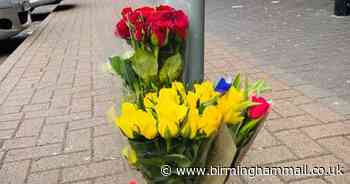 Tributes left at shopping centre where man stabbed to death
