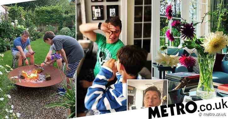 Inside Ben Shephard’s farmhouse style family home where he is self-isolating