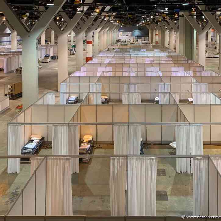 "This is not a hospital" says architect behind conversion of McCormick Place