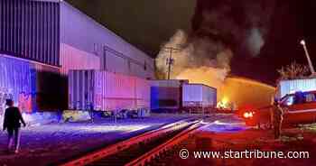 Officials: Arsonist who hit Minneapolis paper recycler narrowly missed tank of fuel