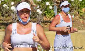 Teddi Mellencamp Arroyave goes running after revealing she's lost 45lbs since giving birth