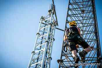 Weer brand in zendmast, ditmaal in Swifterbant