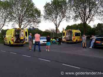 Motorrijder overleden na aanrijding met auto in Dinxperlo, drie gewonden