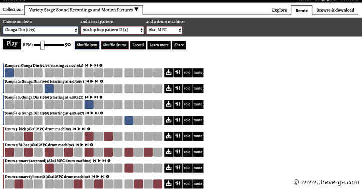 The Library of Congress wants to help you remix public domain audio clips