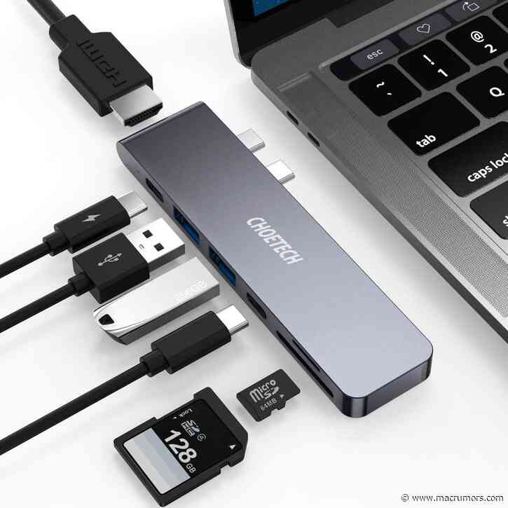 MacRumors Giveaway: Win a 7-in-1 USB-C Hub for Apple's Macs From Choetech