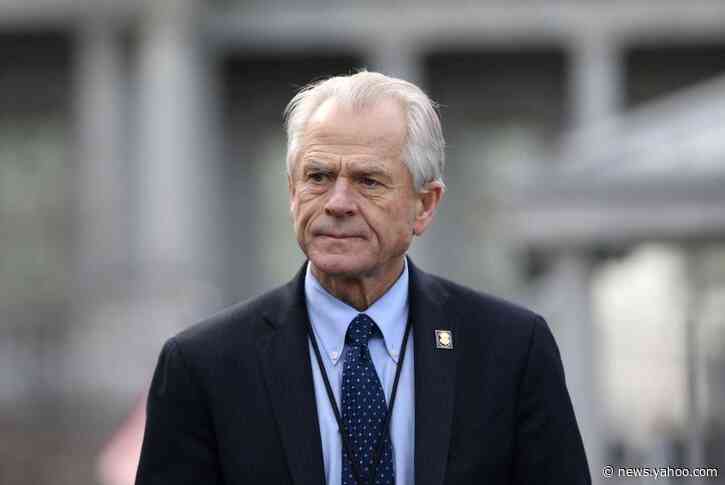 White House adviser Navarro lashes out at China over 'fake' test kits