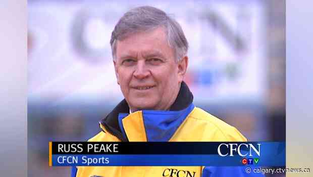 Former CTV Calgary sports director Russ Peake, 80, has died