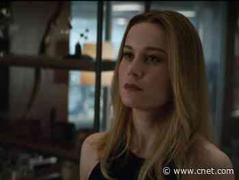 New Avengers: Endgame footage shows Brie Larson's first day as Captain Marvel     - CNET
