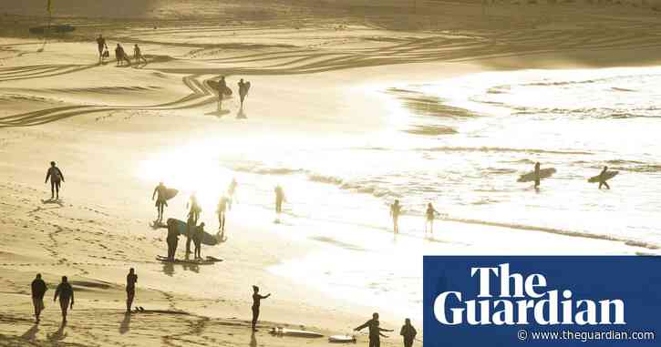 Bondi beach and Bronte welcome back swimmers as coronavirus lockdown relaxed – in pictures