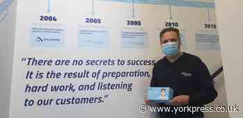 York firm donates hundreds of PPE masks to care homes
