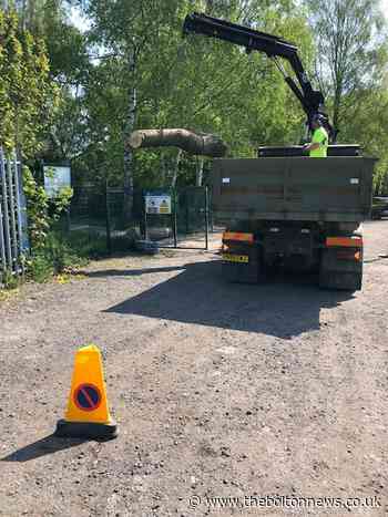 Leigh flood defence hit by vandals twice in week