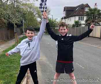 Brothers raise over £1000 for Wimbledon Foodbank