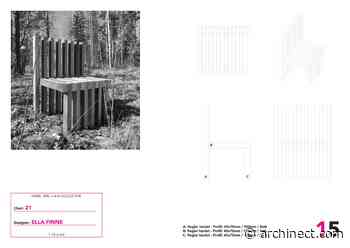 Architecture students from the Royal Danish Academy create a "Guide Book Of DIY Chairs" - Archinect
