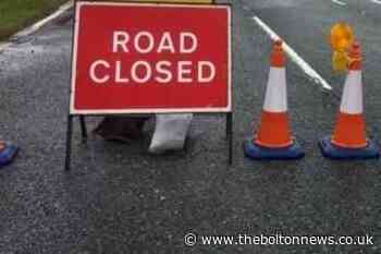 St George's Road and Chorley New Road, Bolton closed after crash