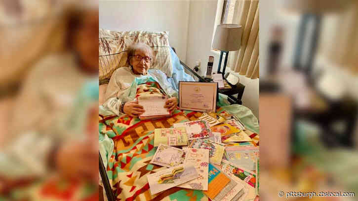Connellsville Residents Help Mary Frazier Celebrate Her 100th Birthday