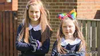 County Durham sisters raffle off toys to fundraise for local care homes - ITV News