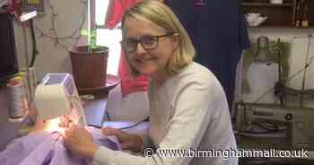 Theatre worker produces vital NHS clothes from her garden workshop