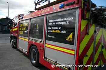 Car written off after engine fire on Willows Lane, Bolton