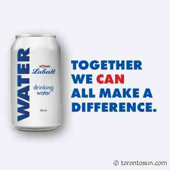 Labatt supplying canned water for Toronto's homeless - Toronto Sun