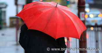 Met Office forecasts Birmingham to be drenched - this is when sun returns