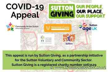 Sutton Giving launch community sector appeal in response to outbreak