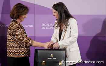 Montero afronta sus primeras polémicas al frente de Igualdad - El Periódico