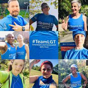 2.6 challenge:  Runners raise money for Lewisham & Greenwich Trust colleagues who've passed away