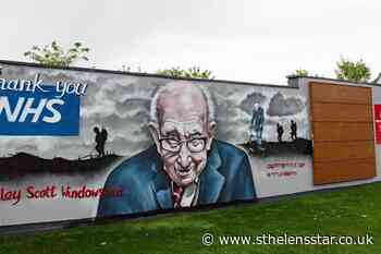 New mural to immortalise Captain Tom Moore's NHS fundraising efforts - St Helens Star