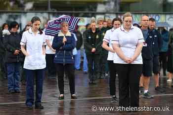 In Pictures: Nation pays tribute to fallen key workers - St Helens Star