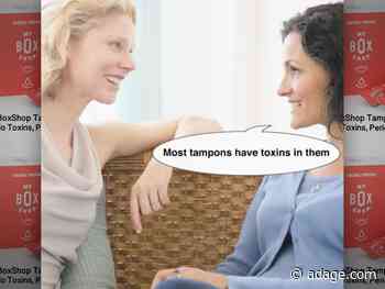 D-to-c feminine products brand MyBoxShop recommends its tampons over spraying disinfectant in your vagina