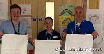 Schools across Durham and Sunderland are lending a hand to support the NHS