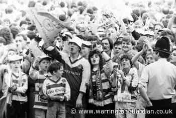 Pictures from Warrington v Wigan 1990 Challenge Cup Final - Warrington Guardian