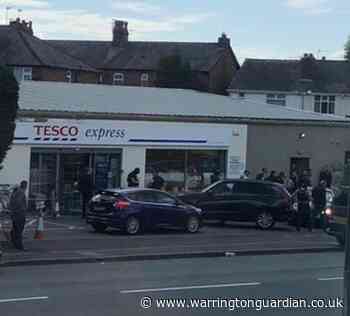 Armed police arrest man at Tesco Express on Knutsford Road - Warrington Guardian