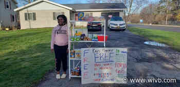 Medina teen giving away hundreds of food and toiletry items for those in need