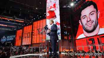 NFL announces dates for 2021 draft in Cleveland