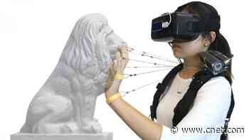 Wild VR gadget makes virtual objects feel solid at the touch of your hand     - CNET