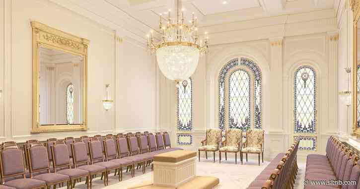 New renderings of LDS Church’s Tooele Valley Temple show nods to history and area flowers