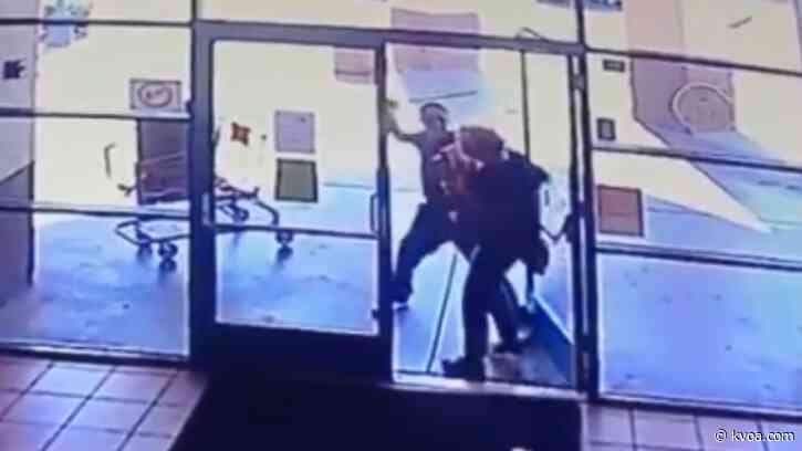 Suspect wanted after caught on camera attacking elderly woman with metal pipe on south side