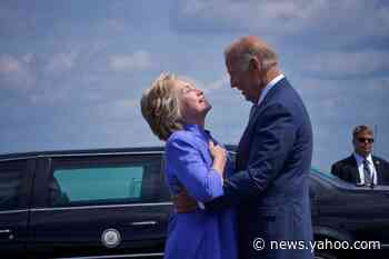 Hillary Clinton endorsing Joe Biden for president