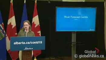 Ice jams and flooding explained by Alberta Environment river forecaster