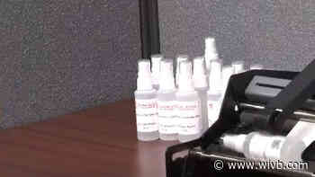 Lockport manufacturing plant producing and distributing hand sanitizer