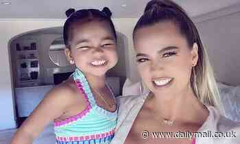 Khloe Kardashian shares sweet selfie with her mini-me True, two