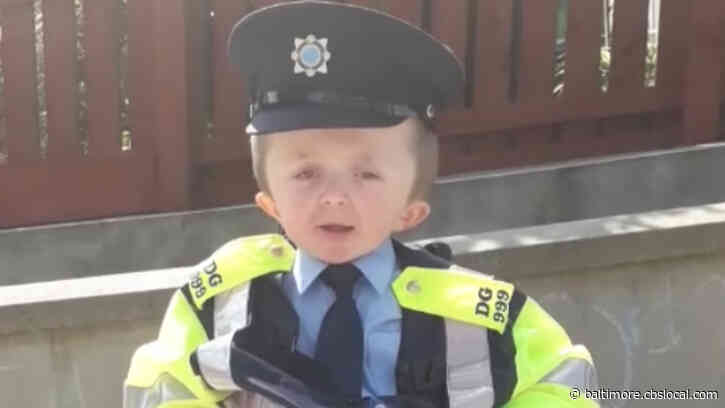 ‘Stay In, Stay Safe And Save Lives’: 9-Year-Old Honorary Police Sergeant Urges Social Distancing
