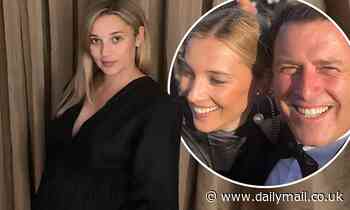 Karl Stefanovic's pregnant wife Jasmine shares rare photo of her baby bump as due date approaches