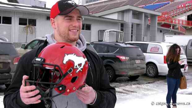 Stampeders defensive lineman McGough giving back during COVID-19 pandemic