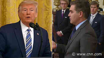 CNN's Acosta presses Trump on his virus predictions